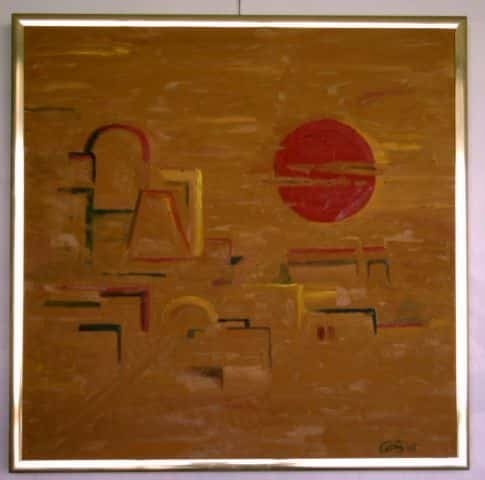 Red Sun by Vinus Van Baalen.