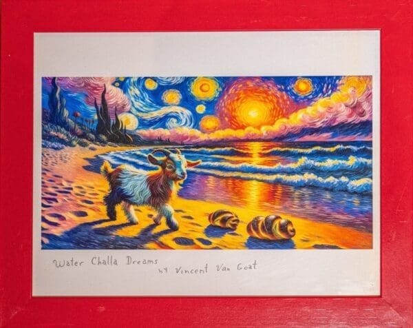 Water Challa Dreams Framed