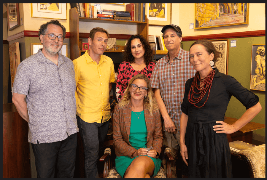 Yiddishland group picture Yiddishland Group Picture with Jana and other members.