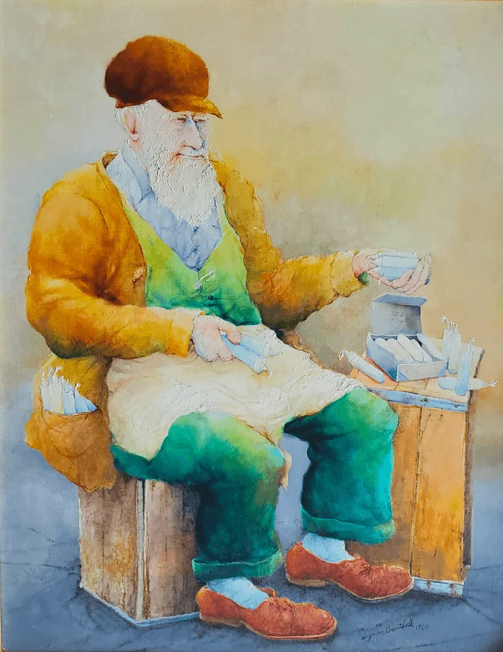 The_Candle_Vendor-1 Candle Vendor by Seymour Rosenthal